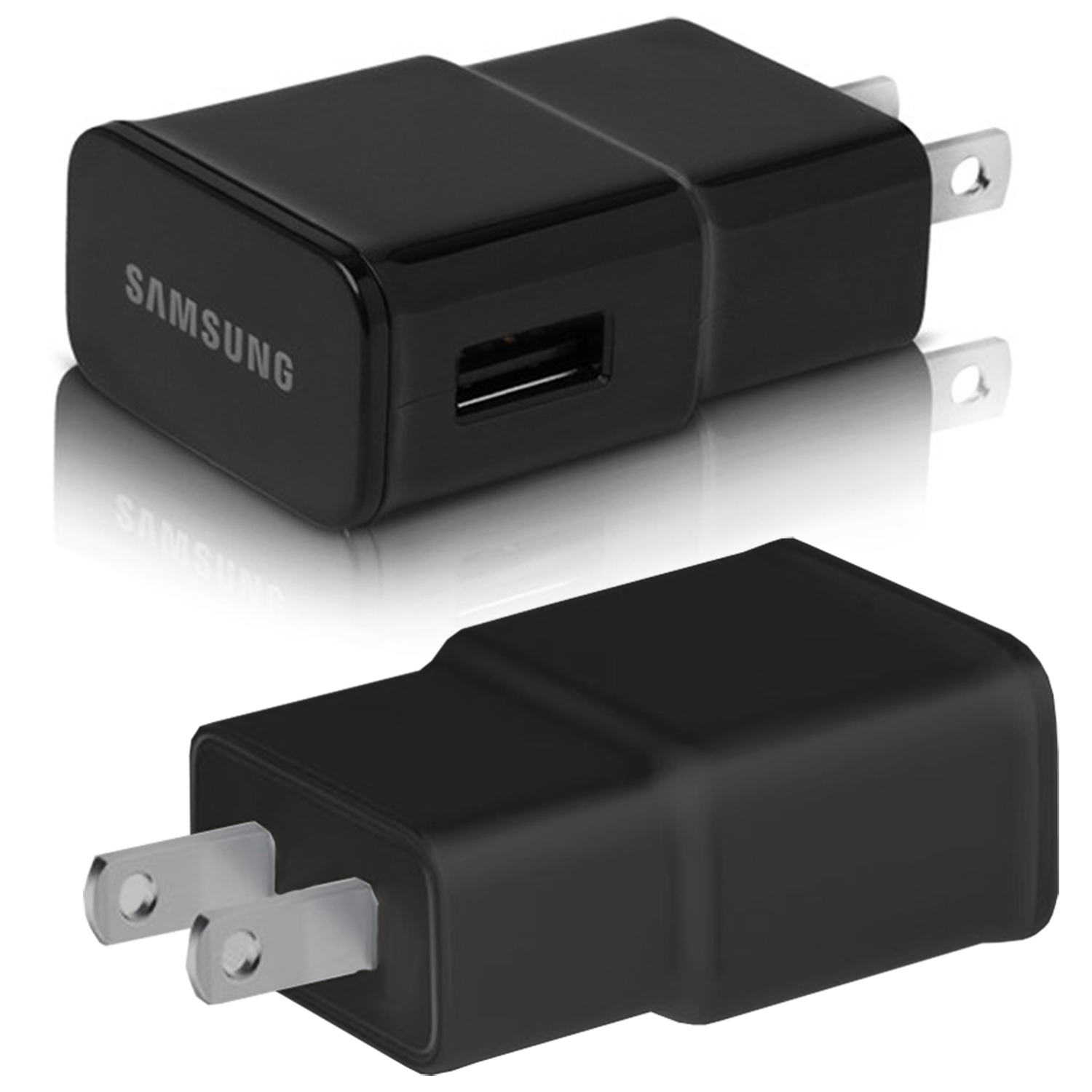 Samsung OEM Original Authentic USB Home & Travel AC Adapter Wall Charger Black eBay