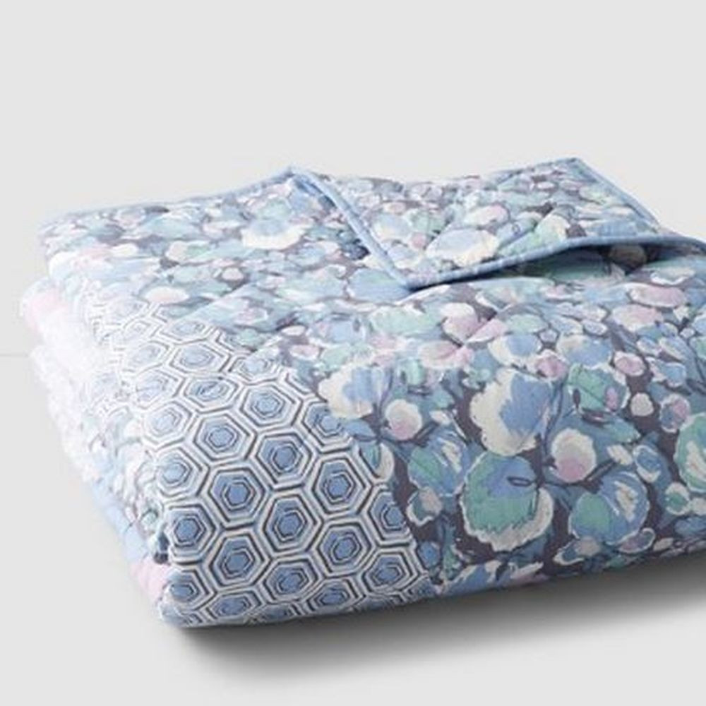 Sky Bedding Audra Twin Quilt Blue / Lavender MSRP 245 eBay