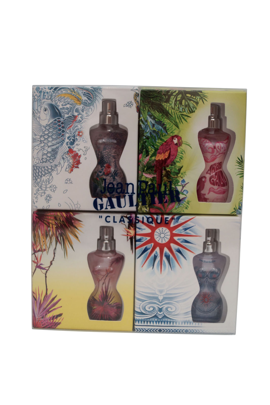 Jean Paul Gaultier Classique D'Ete Summer Fragrance Miniatures 4 Piece Gift Set | eBay