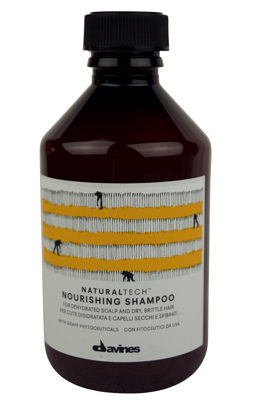 Davines NaturalTech Nourishing Shampoo Dehydrated, Dry and Brittle