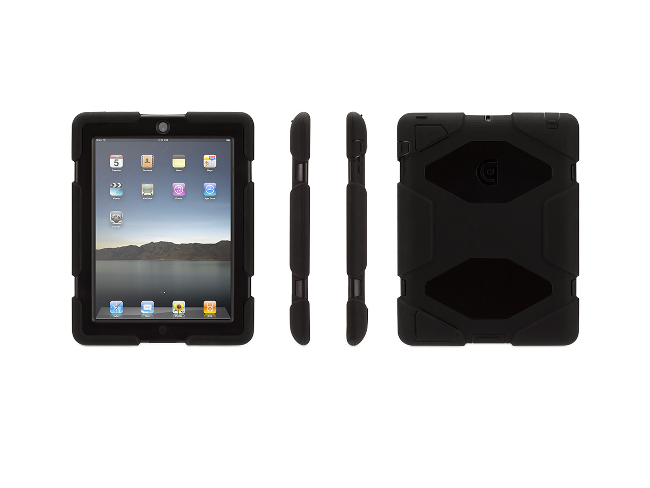 Griffin iPad 2,3, 4th Gen Rugged Case, Survivor AllTerrain HeavyDuty