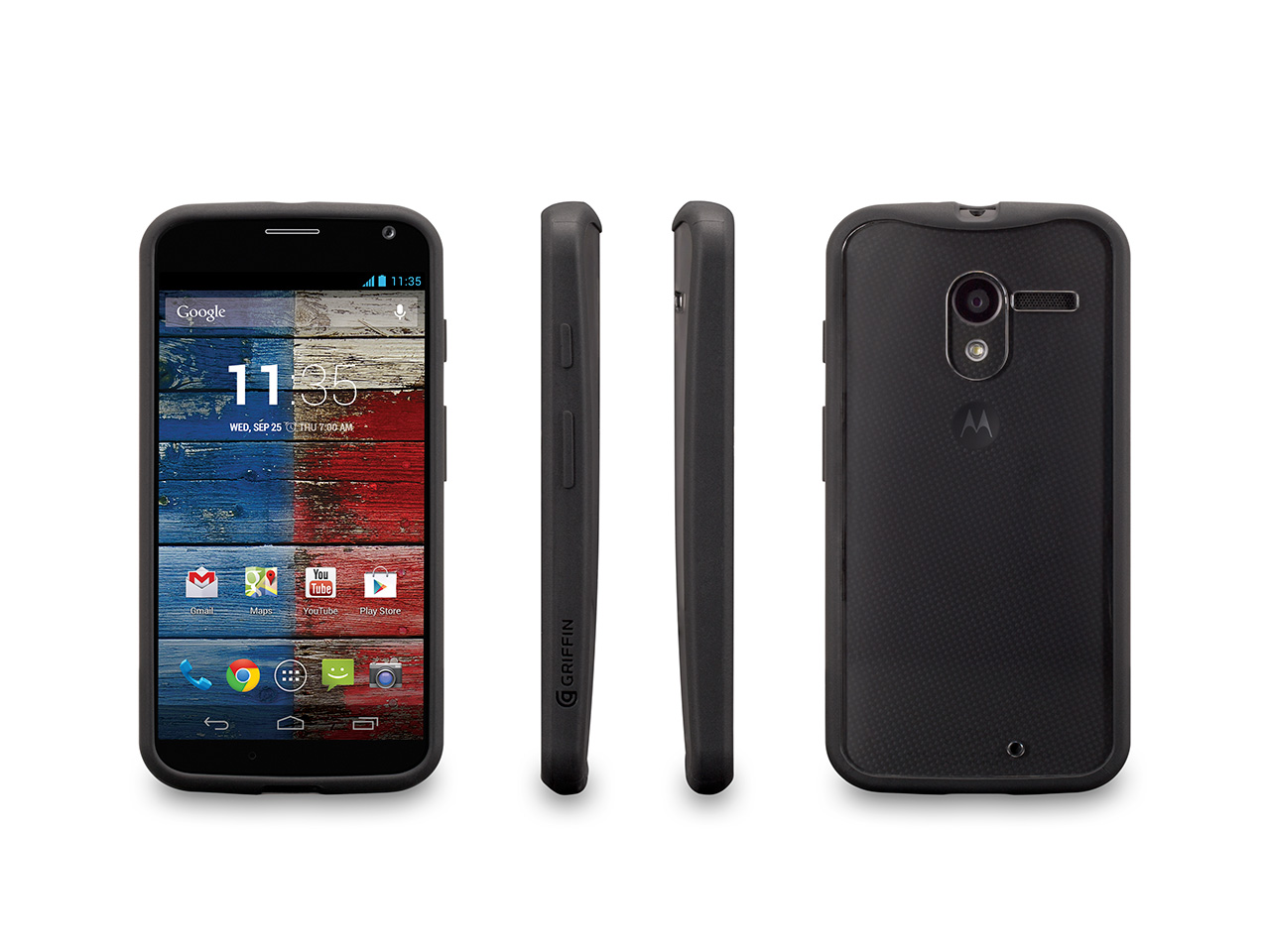 Griffin Motorola Moto X 1st Gen Clear Protective Case, Reveal