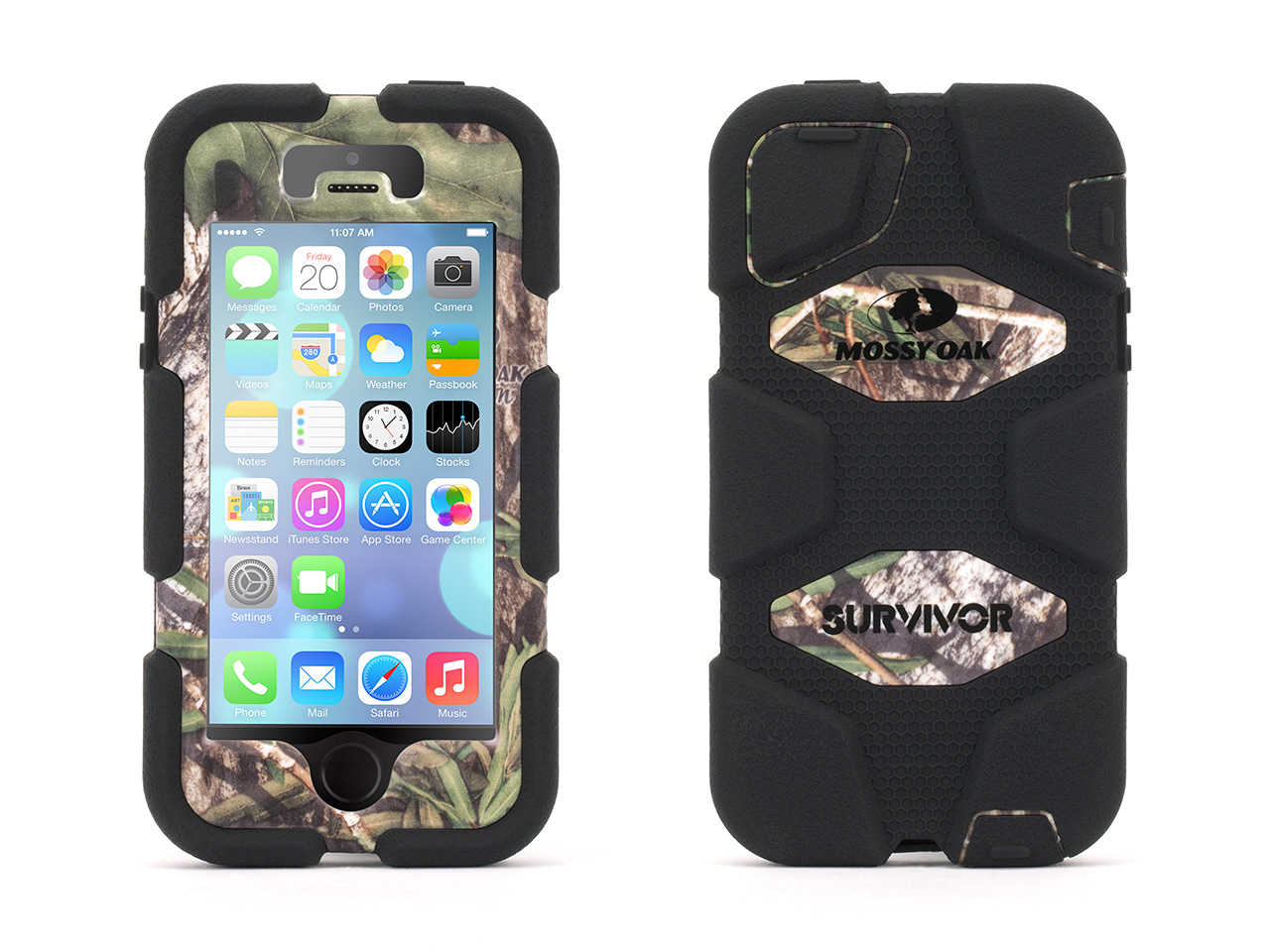 iPhone 5/5s, iPhone SE Rugged Case, Survivor AllTerrain Mossy Oak Camo
