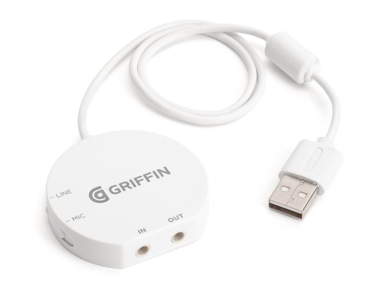 Griffin iMic The original USB Stereo Input and Output Audio Adapter
