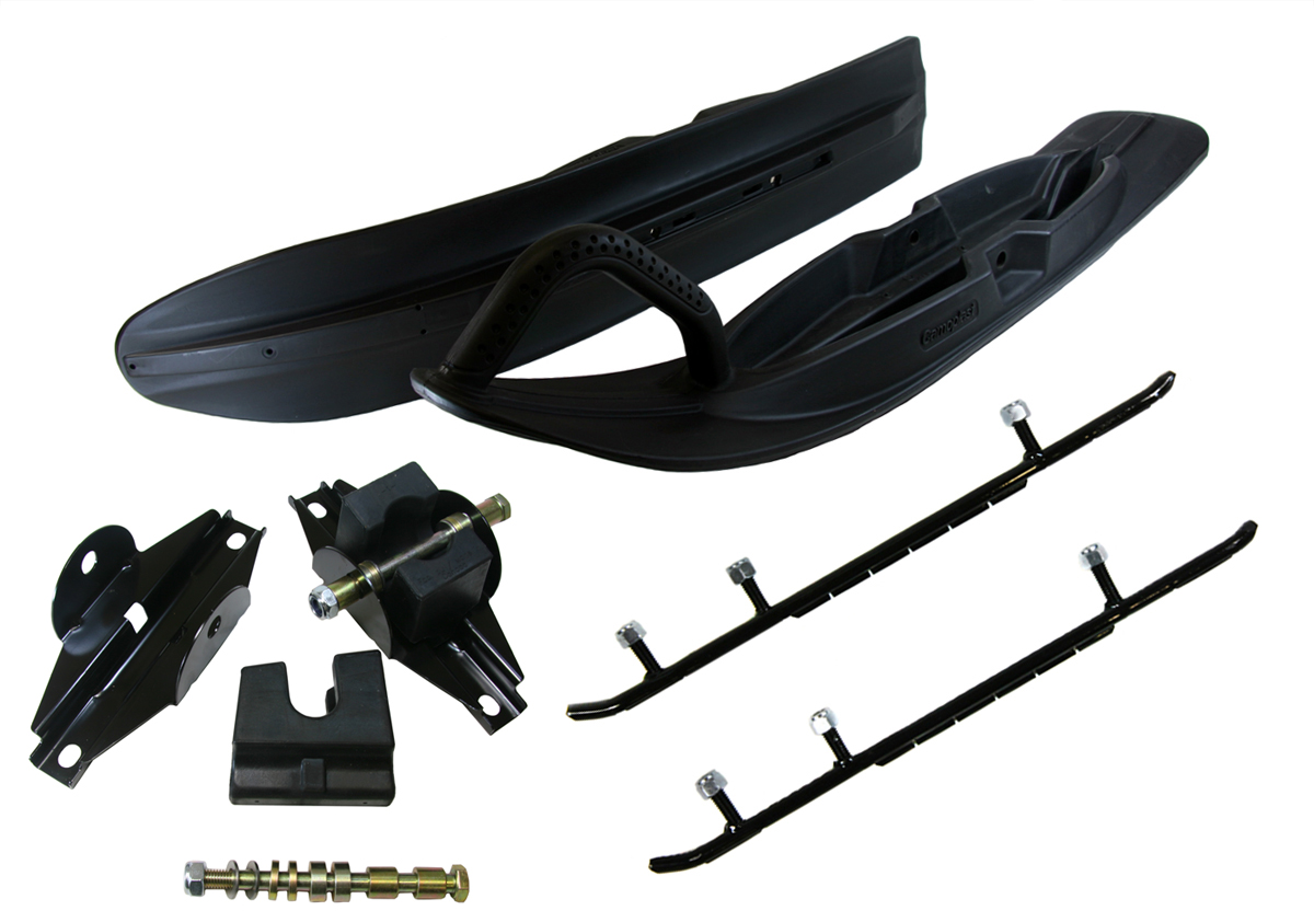 Camoplast AllTerrain Skis Mount Kit & 6 Inch Carbides SkiDoo Formula