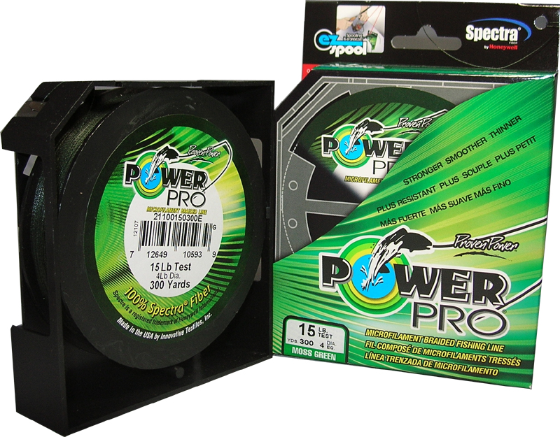 Power Pro 30lb 300yds Braided Spectra Fishing Line Moss Green NIB