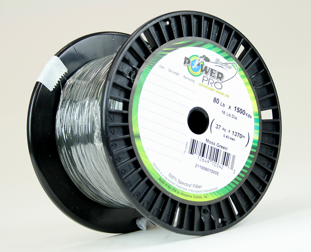 Power Pro 80lb 1500yds Braided Spectra Fishing Line Moss Green eBay