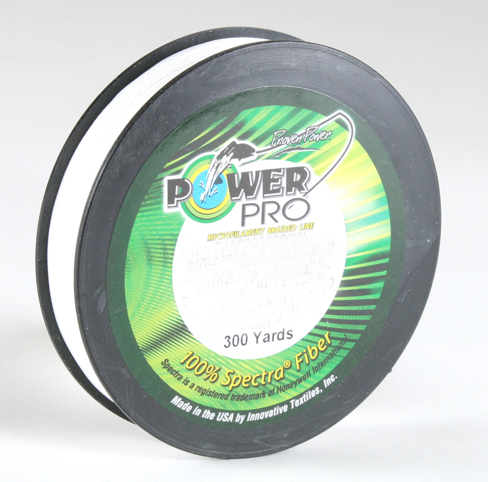 PowerPro Fishing Line Braided Spectra 50Lb 300Yds White eBay