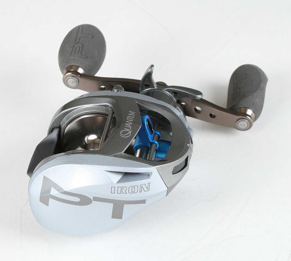 Quantum IR301SPT Iron PT Baitcasting Left Hand Retrieve Reel eBay