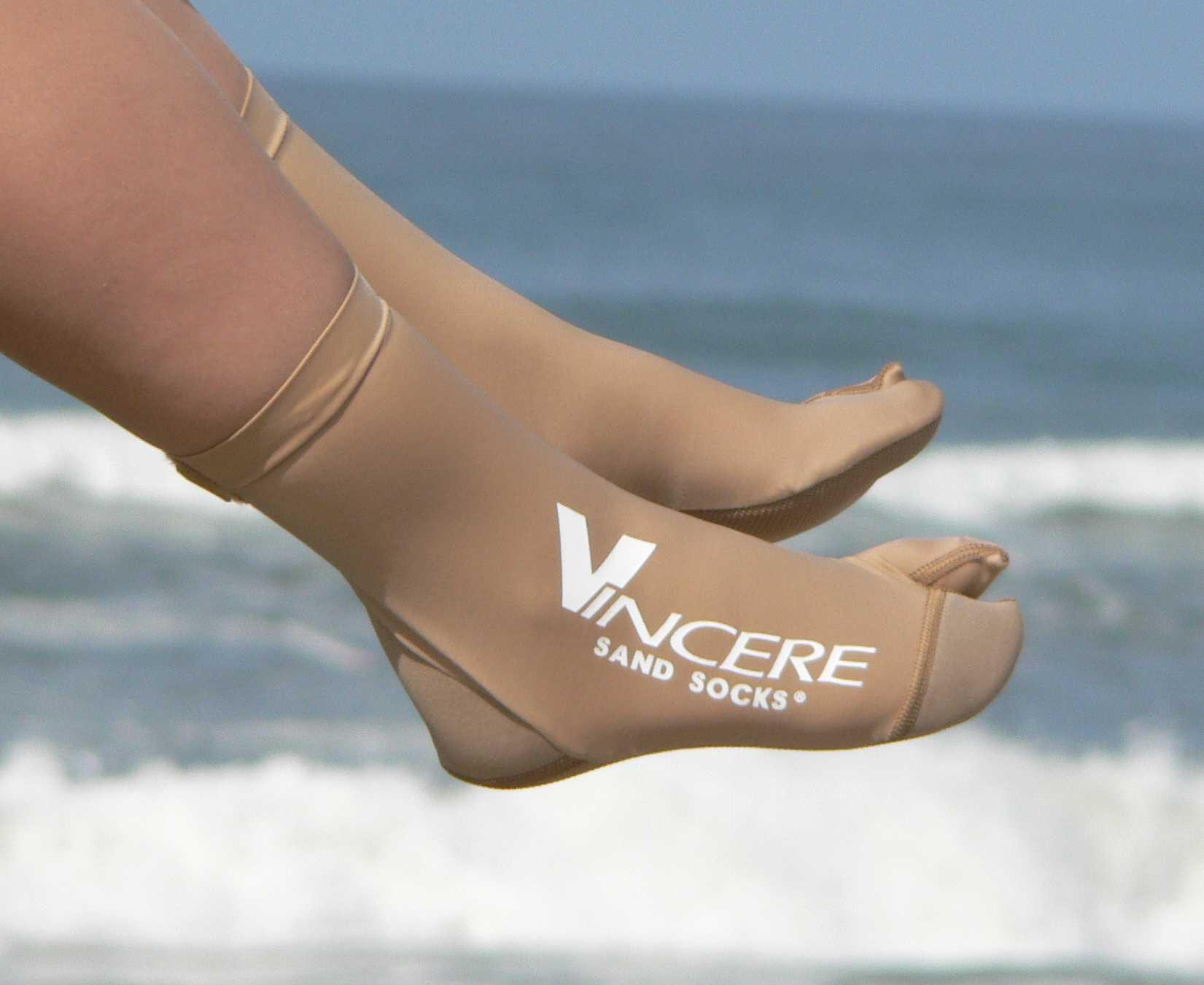 Vincere Split Toe Sand Socks Beach/Volleyball/Soccer/Snorkeling/Water