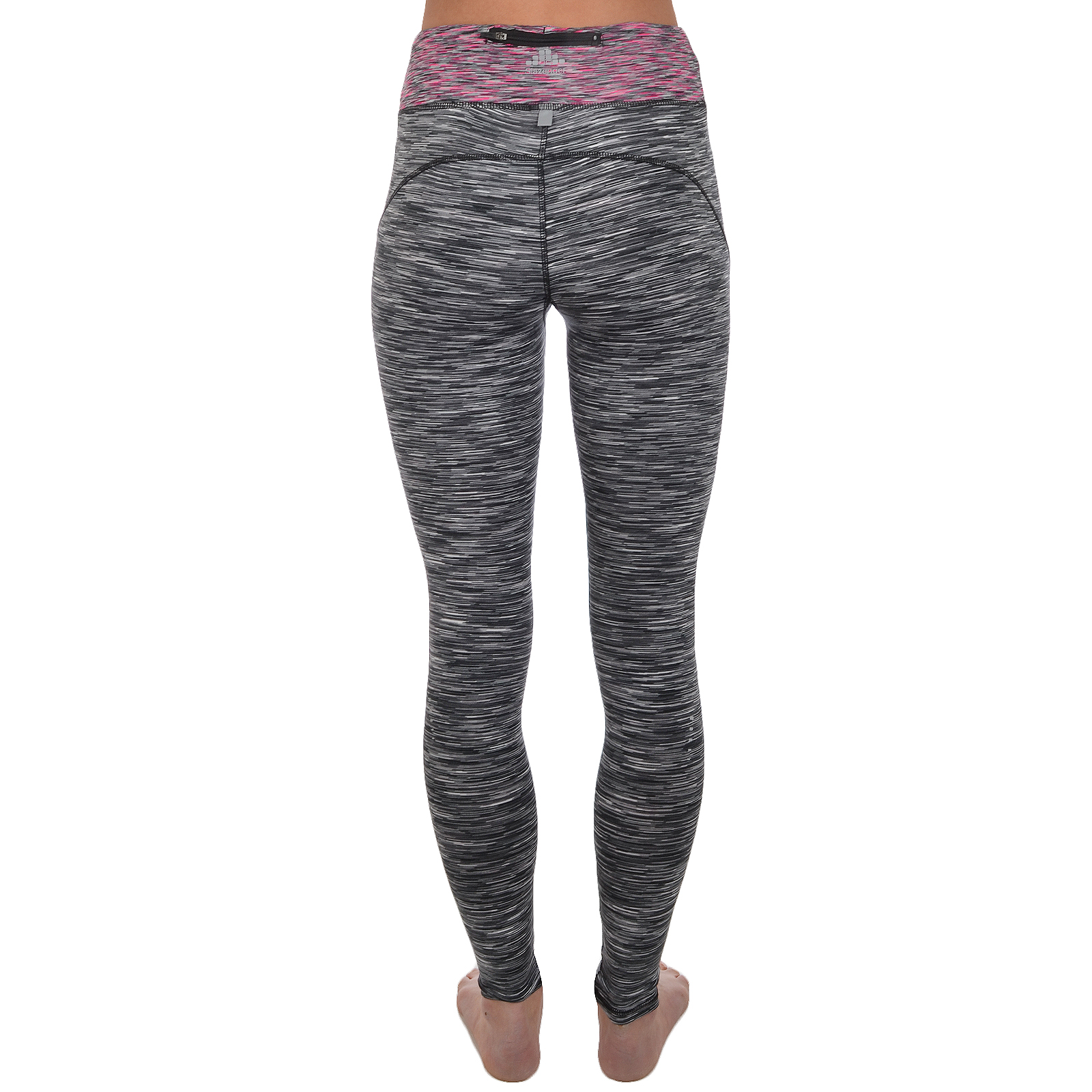 dunkelblau//schwarz Slazenger Damen Laufhose//Fitness-Leggings