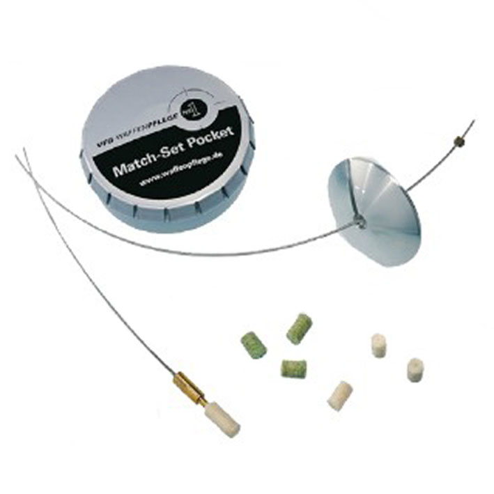 VFG PULL THROUGH KIT .177 .22 AIR RIFLE PISTOL GUN CLEANING SET POCKET