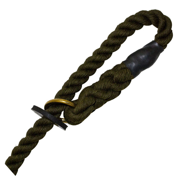 BISLEY GUN DOG ELITE SLIP LEAD 8MM ROPE 5FT HUNTING SHOOTING ALL COLOURS