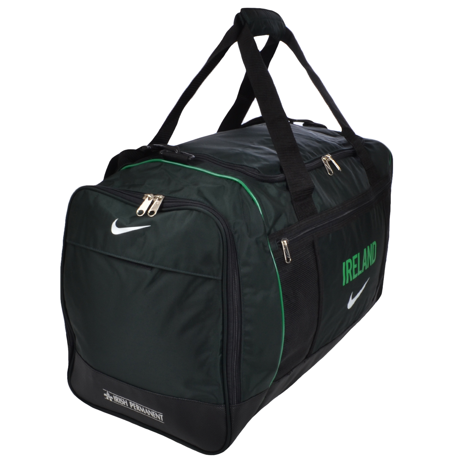Nike IRFU Ireland Rugby Sports Training Travel Gym Team Kit Bag Holdall