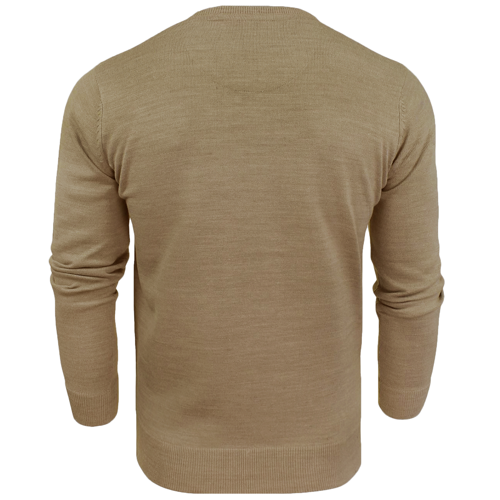 Brave Soul Mens Parse Knitted Long Sleeve Crew Neck Jumper Sweater Pullover Top