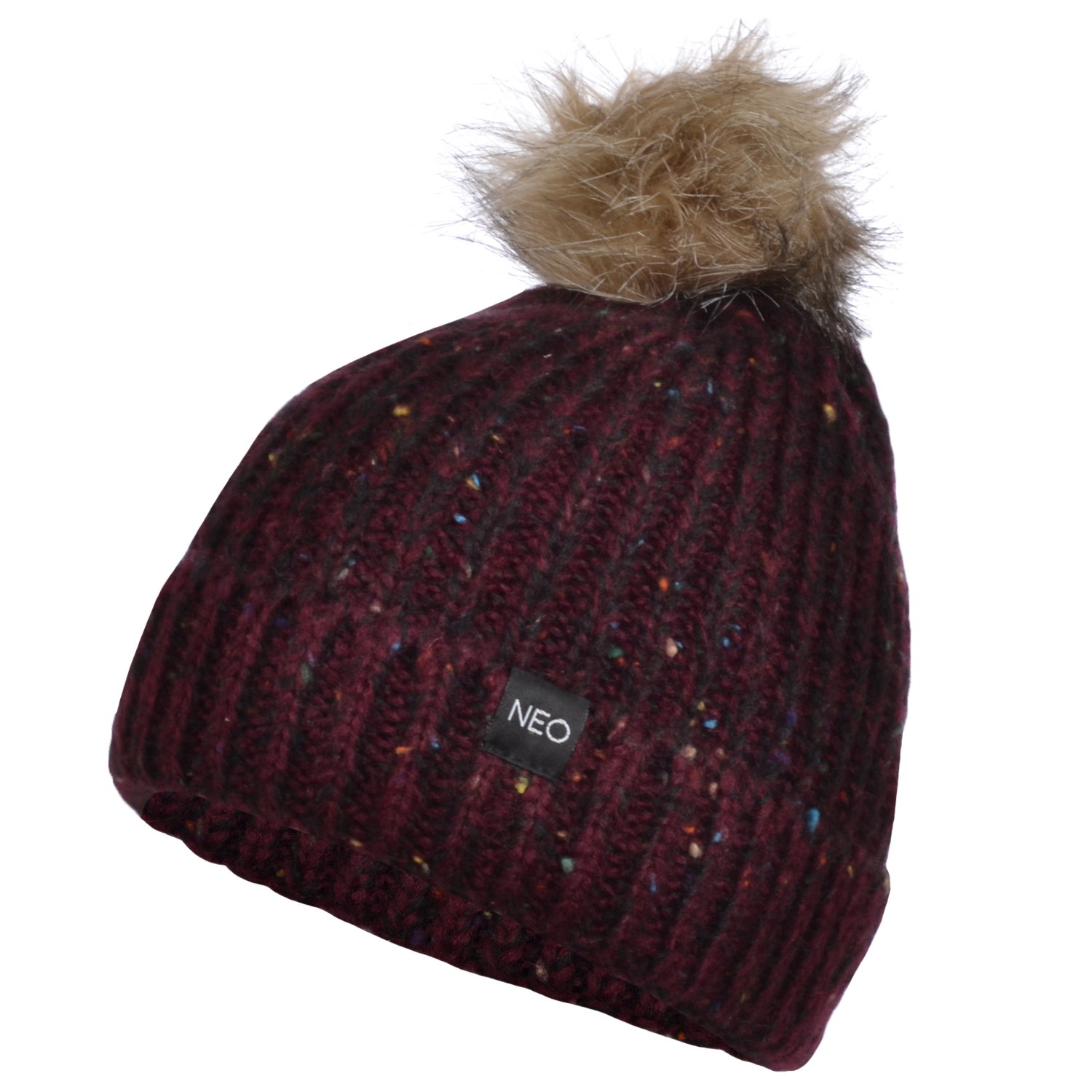adidas NEO Womens Ladies Warm Knitted Pompom Wooly Beanie Hat - One Size eBay