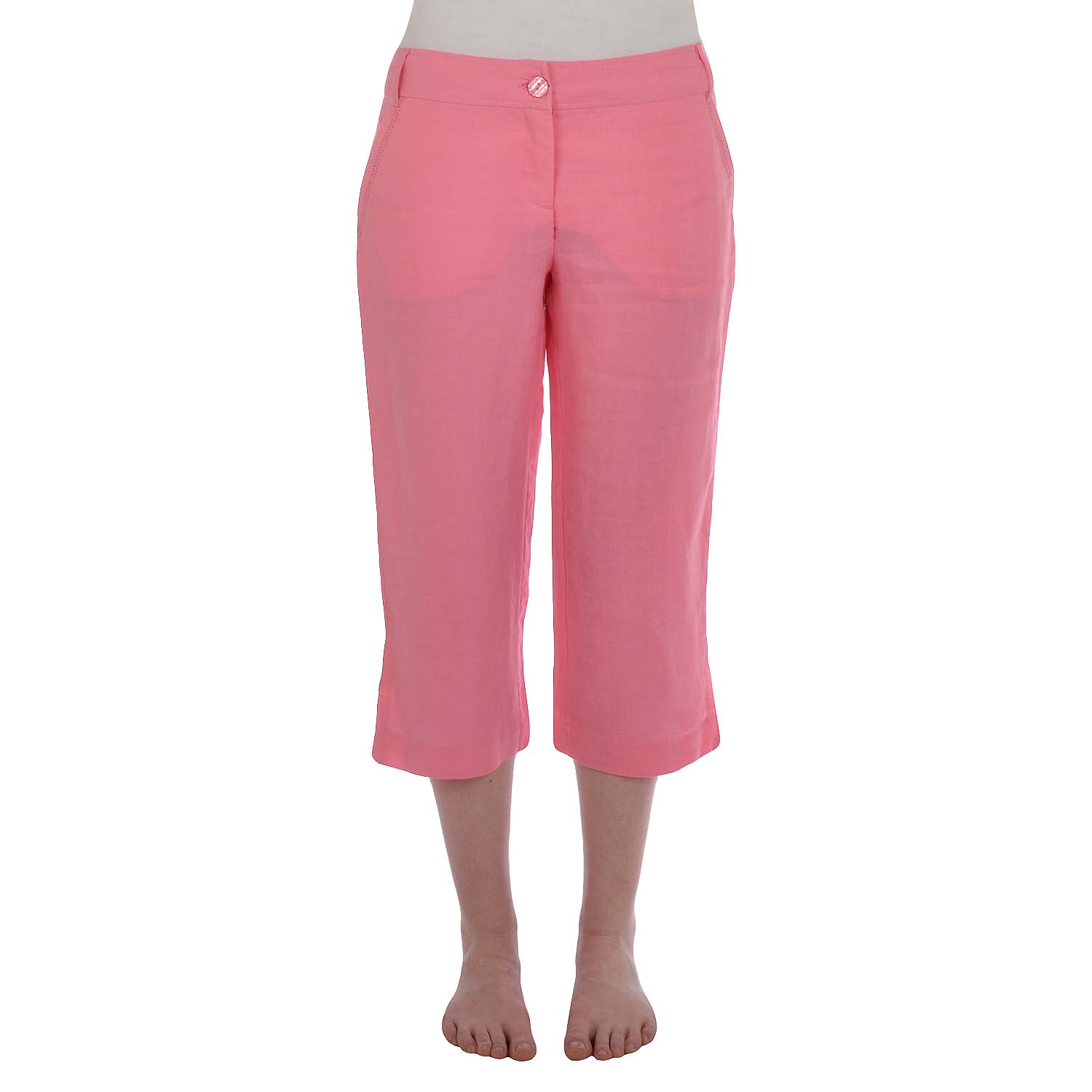 Miss Posh Womens Ladies 3/4 Low Rise Capri Trousers Bottoms Pants eBay