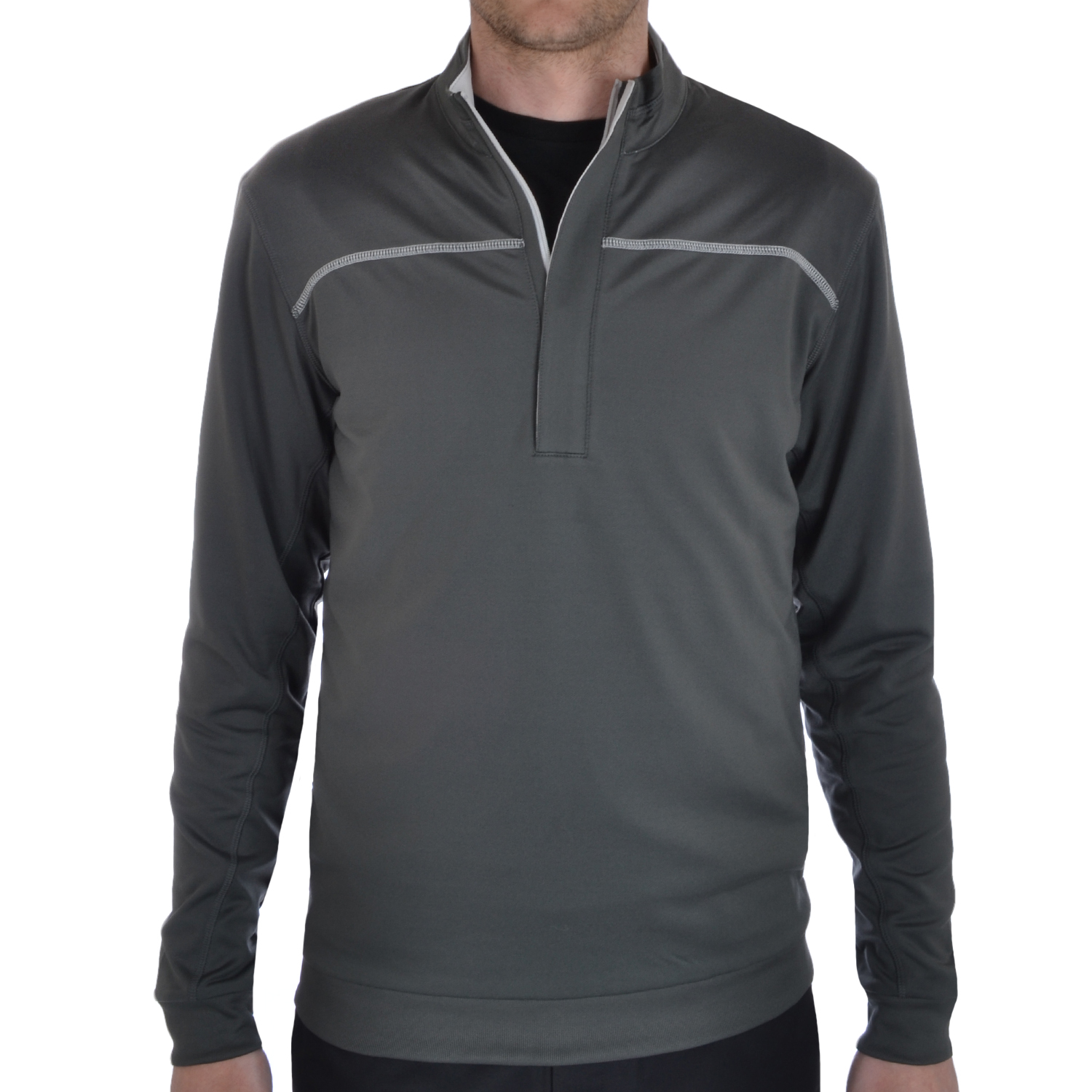Ashworth Performance Mens EZTEC2 Golf French Terry Wind Pullover Jumper
