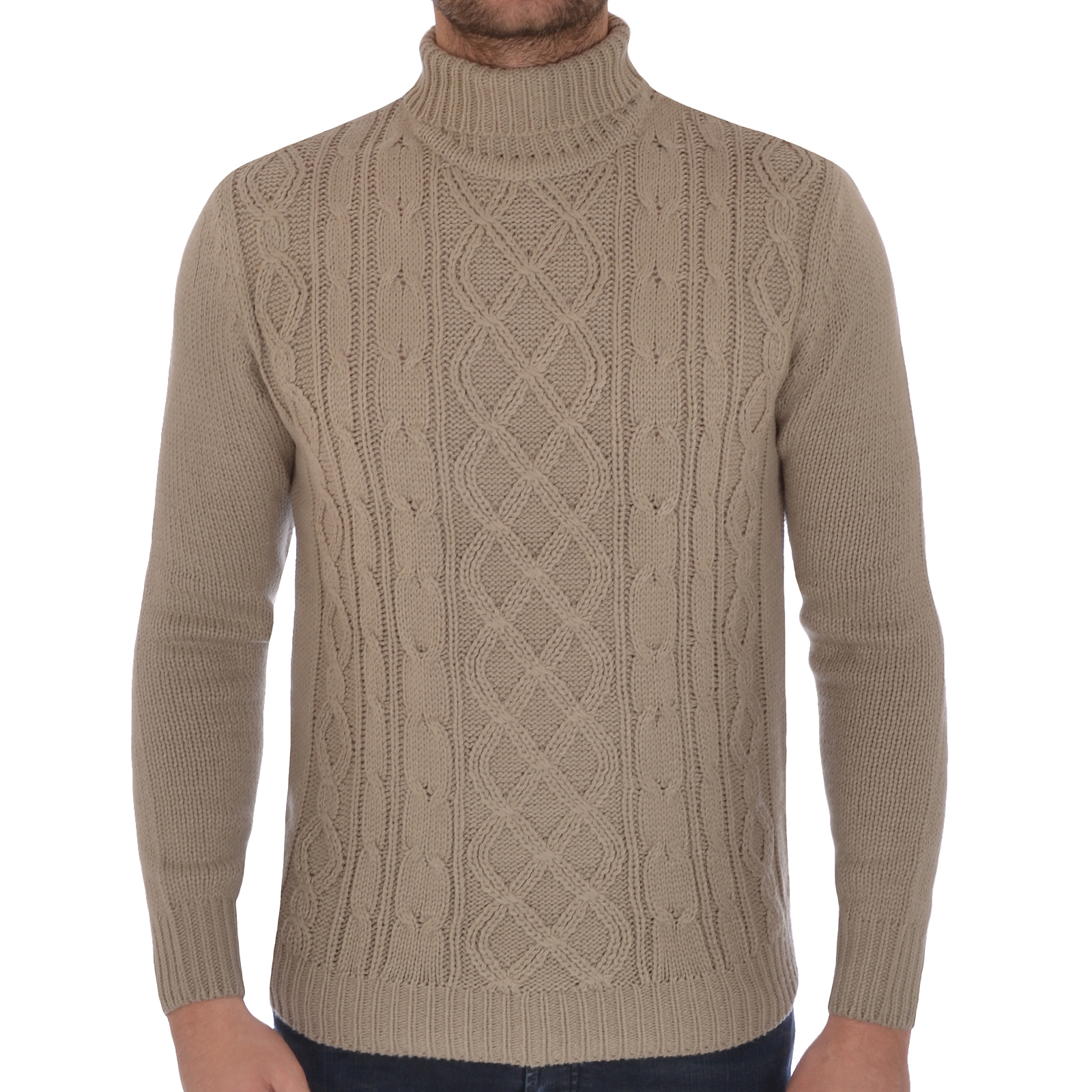 Soul Star Mens Roll Polo Turtle Neck Knitted Jumper Sweater Top eBay