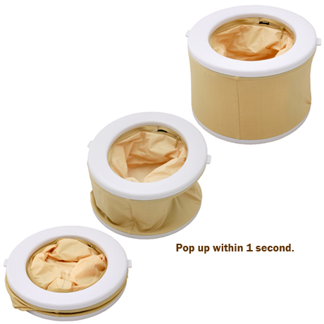 Portable Bathroom on Portable Magic Camping Toilet Caravan Foldable Bucket Baby Potty