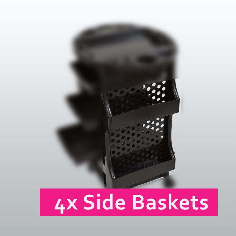 5 Tiers Hairdresser Salon Spa Multifunction Hair Trolley Rolling Storage Cart eBay