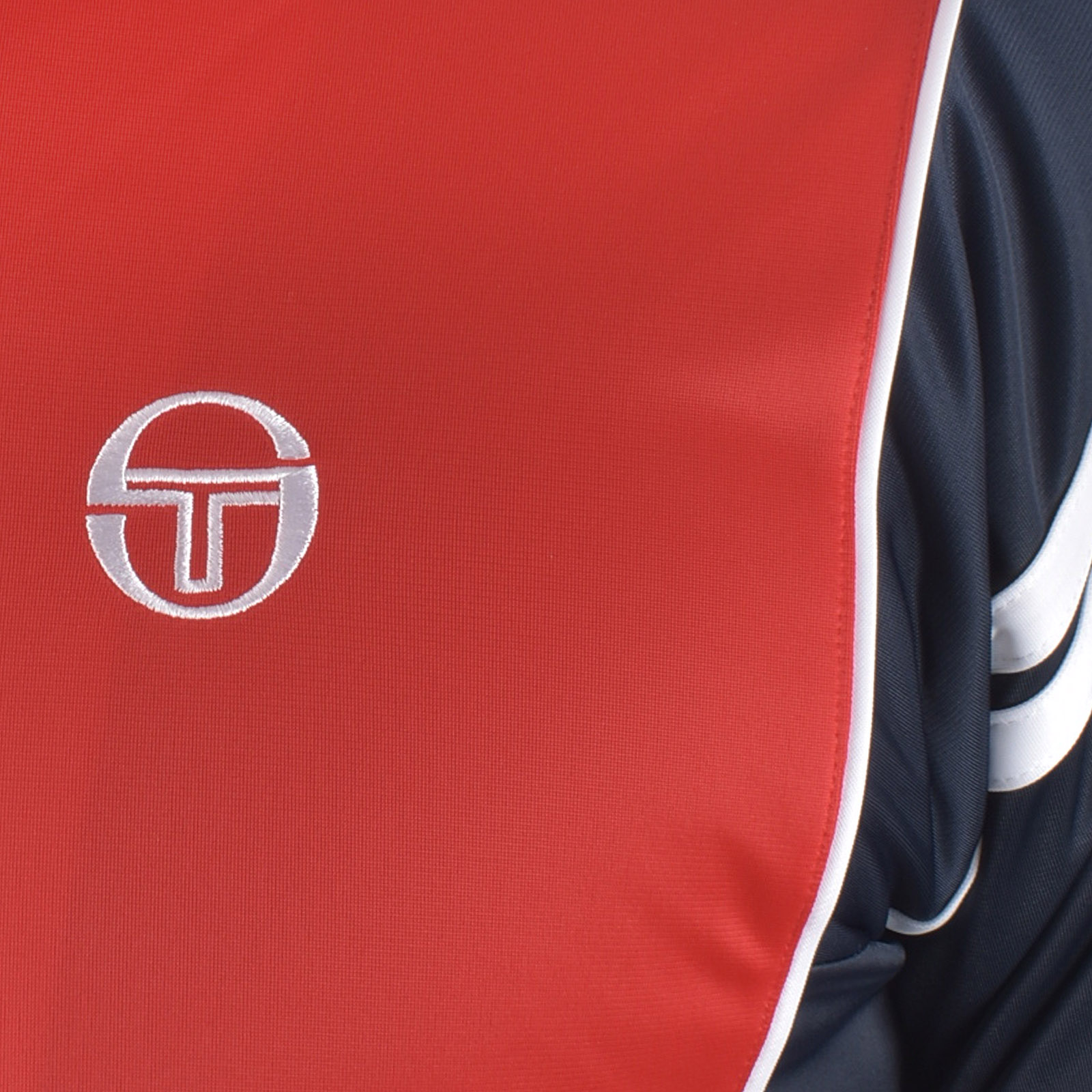 Sergio Tacchini Mens Scirocco Casual Full Zip Funnel Tracksuit Top Track Jacket