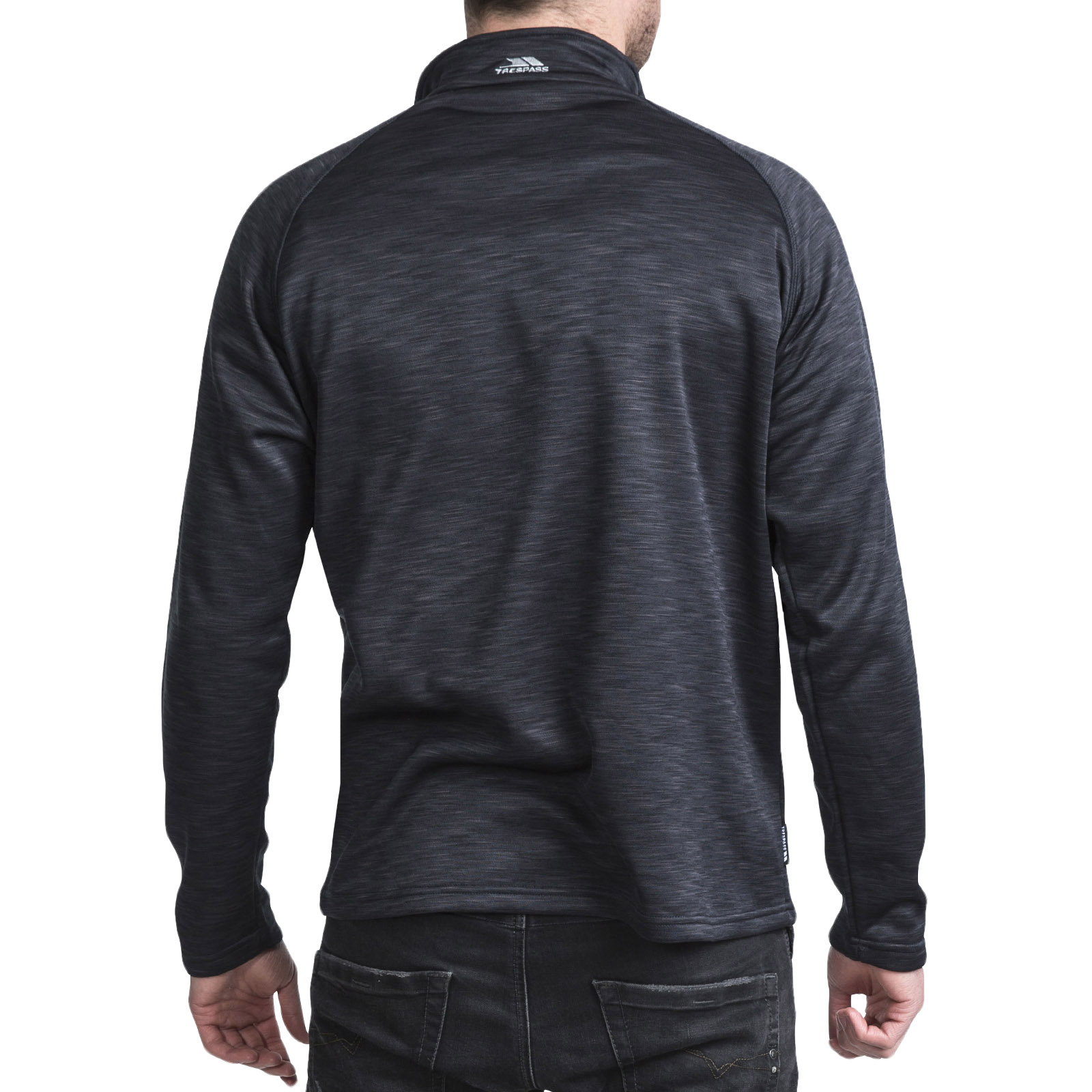 Trespass Mens Collins 1//2 Zip Outdoor Walking Hiking Fleece Jumper Sweatshirt