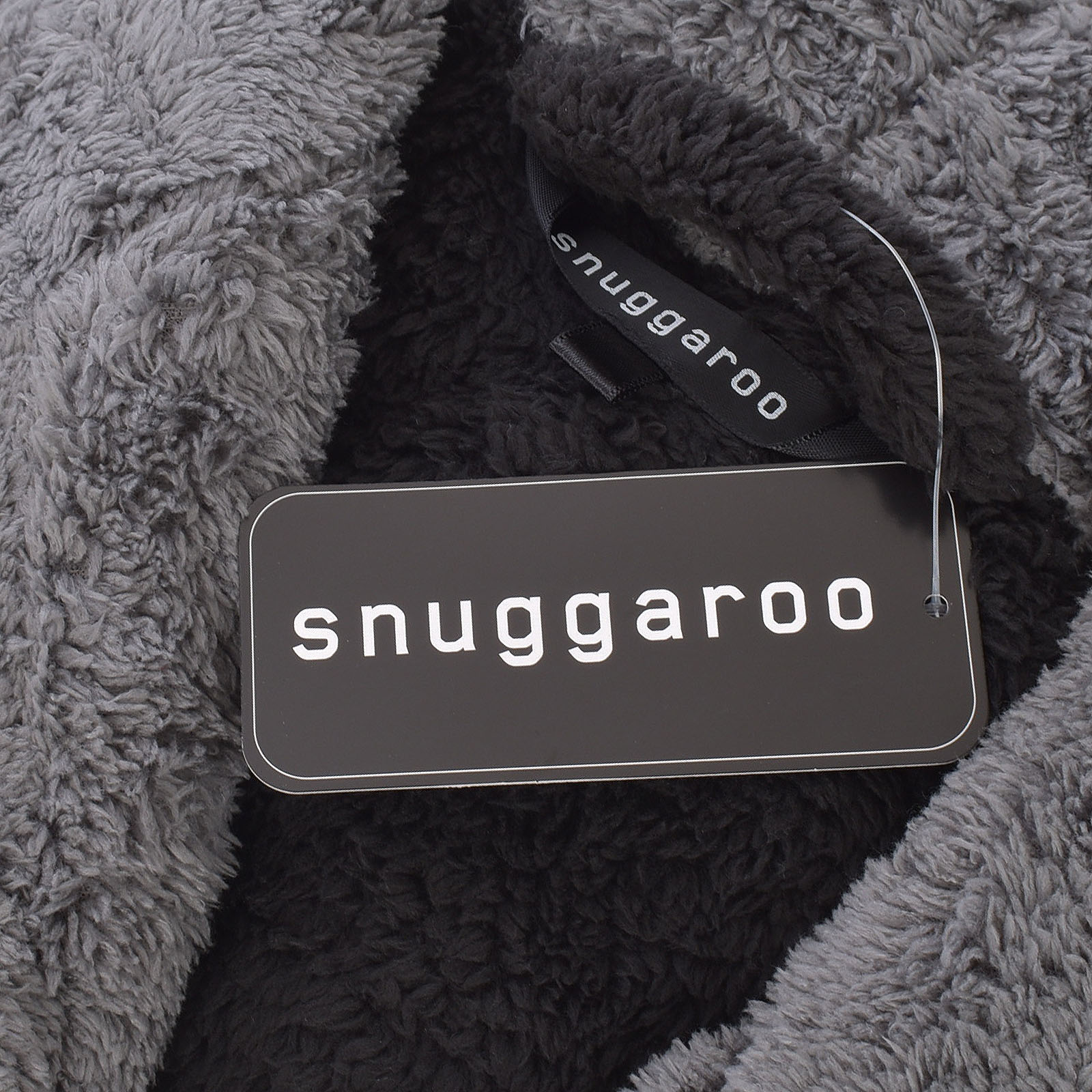 Snuggaroo Mens Soft Fleece Long Sleeve Hooded Lounge Bath Robe Dressing Gown