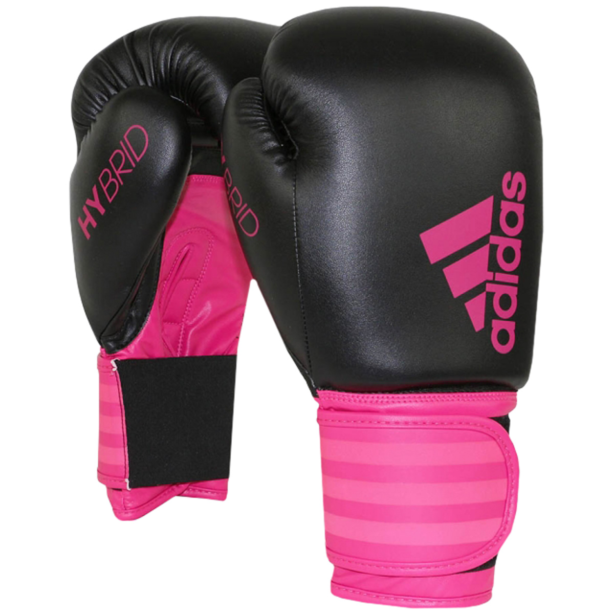 Adidas Women's Hybrid DF100 Hook and Loop Training Boxing Gloves Black/Pink eBay