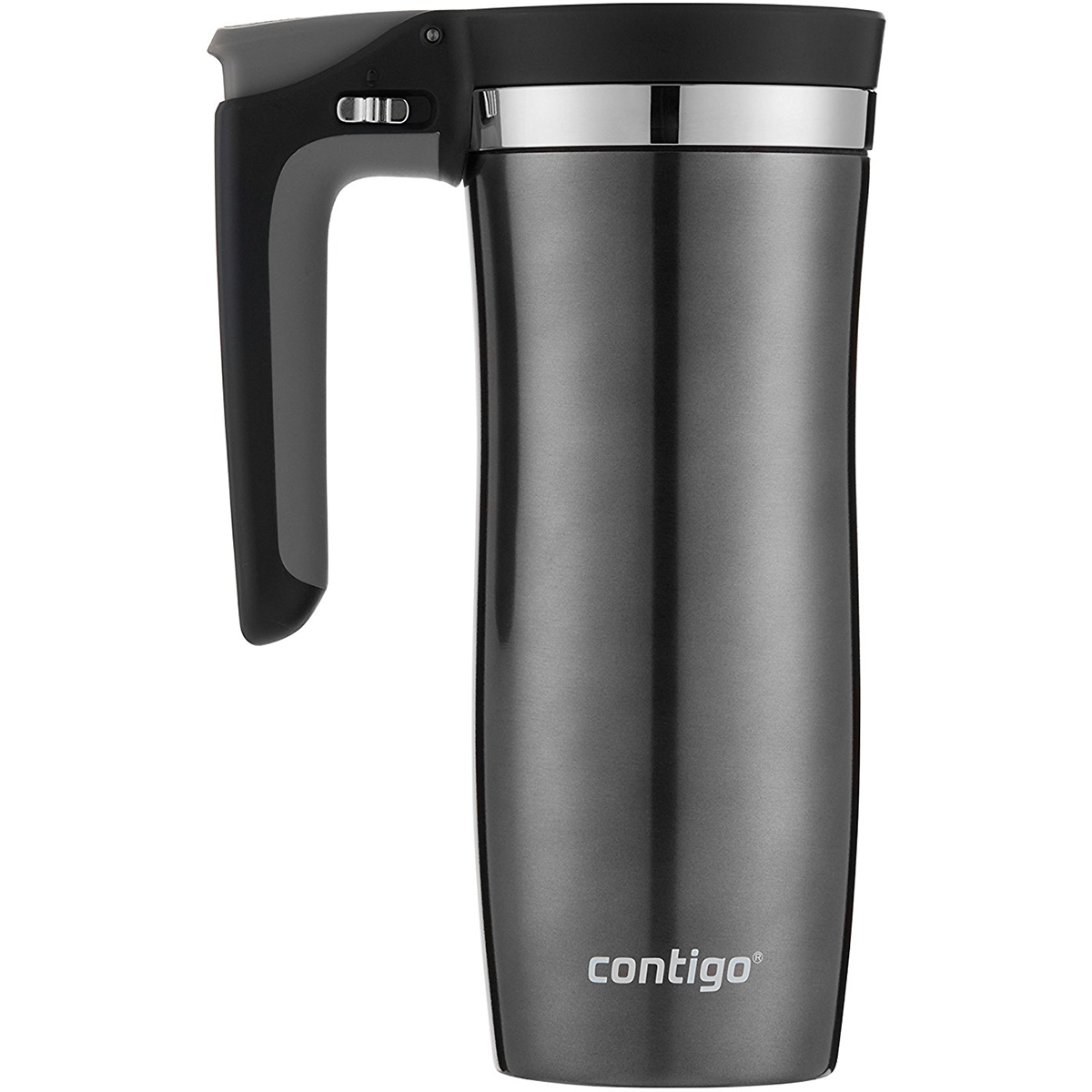 Contigo 16 oz Autoseal Vacuum-Insulated Stainless Steel Handled Travel Mug