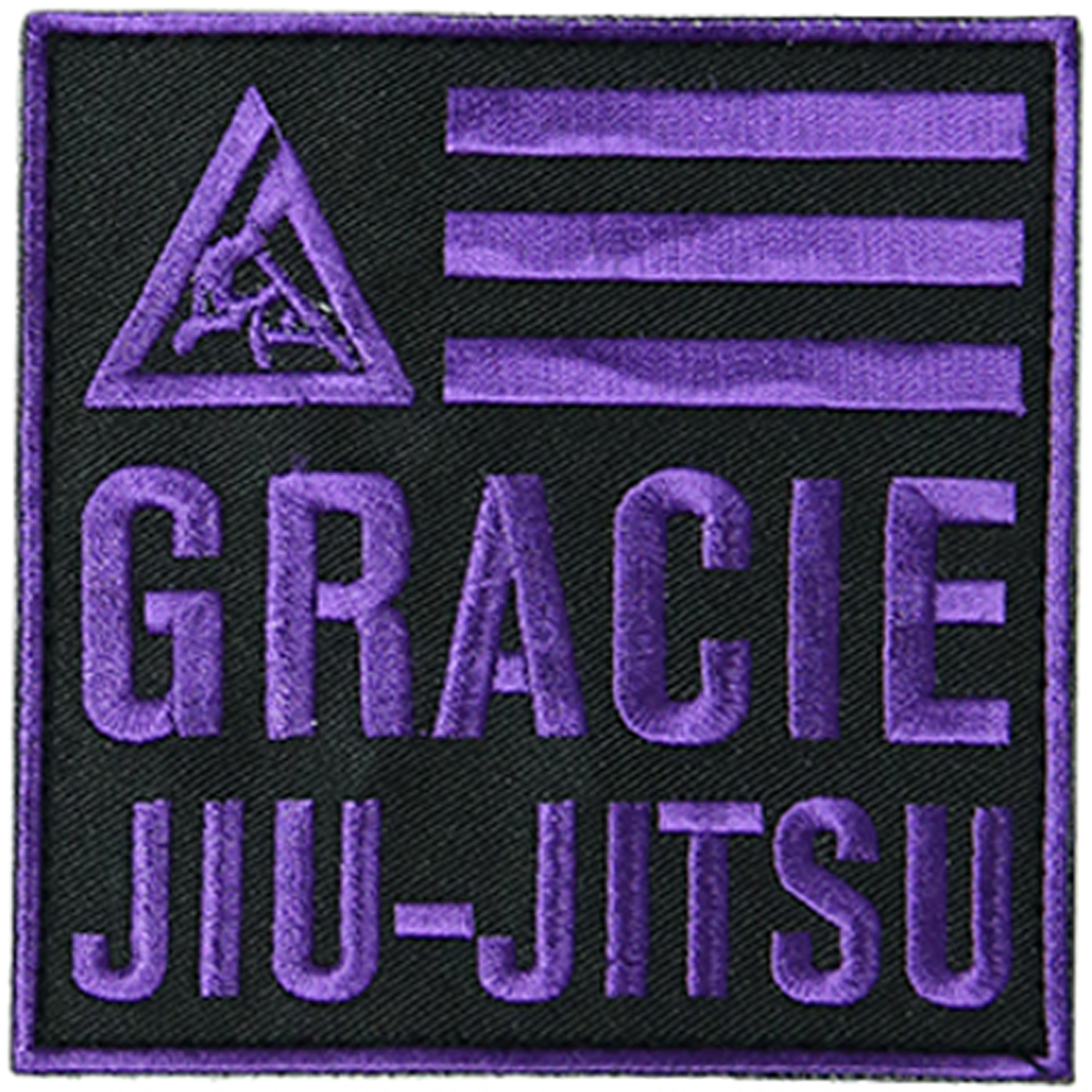 Gracie JiuJitsu Adult 4" x 4" Embroidered Backpack Rank Patch eBay