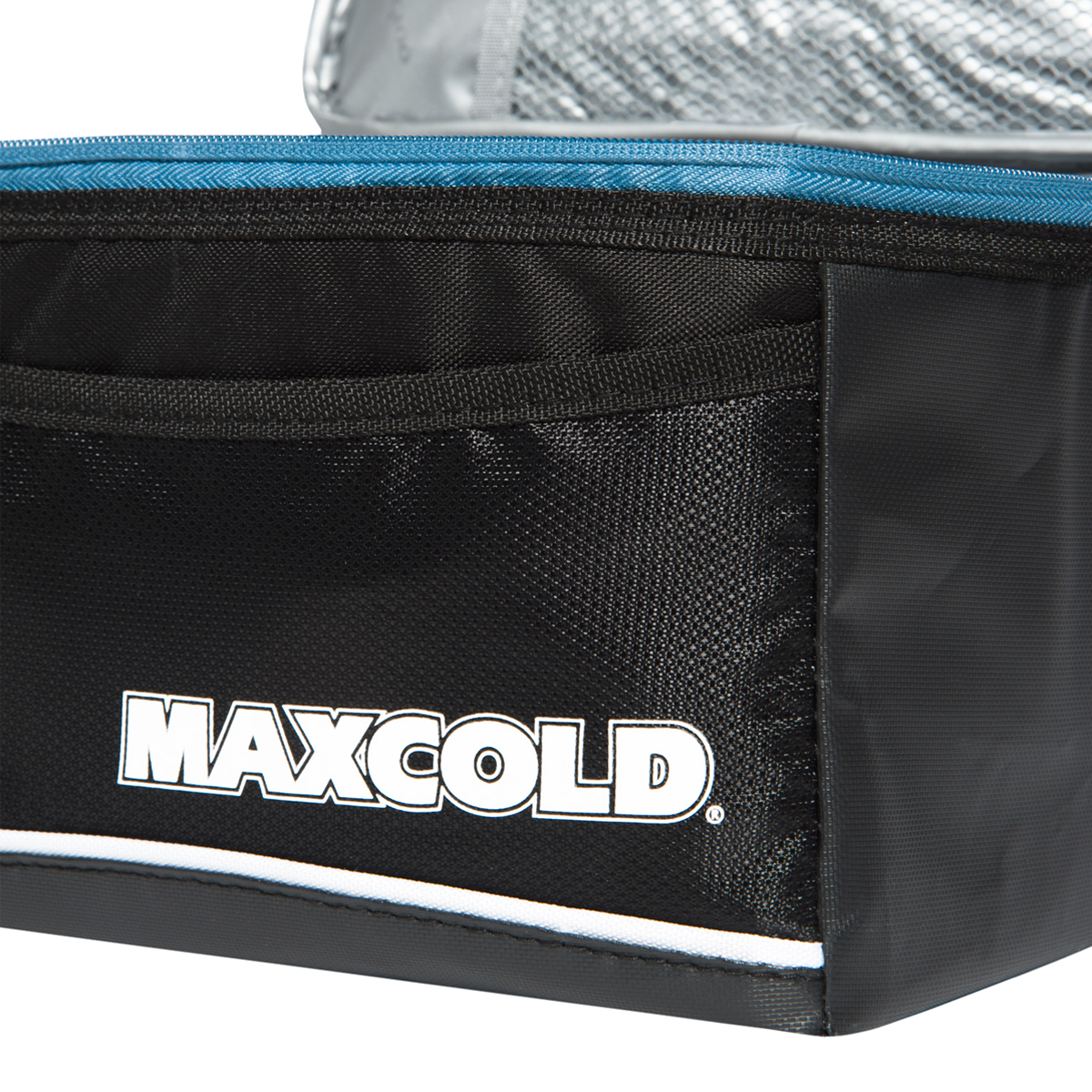 IGLOO MaxCold Gripper 16 Can Lunch Box Black/Silver/Blue • CAD 40.23