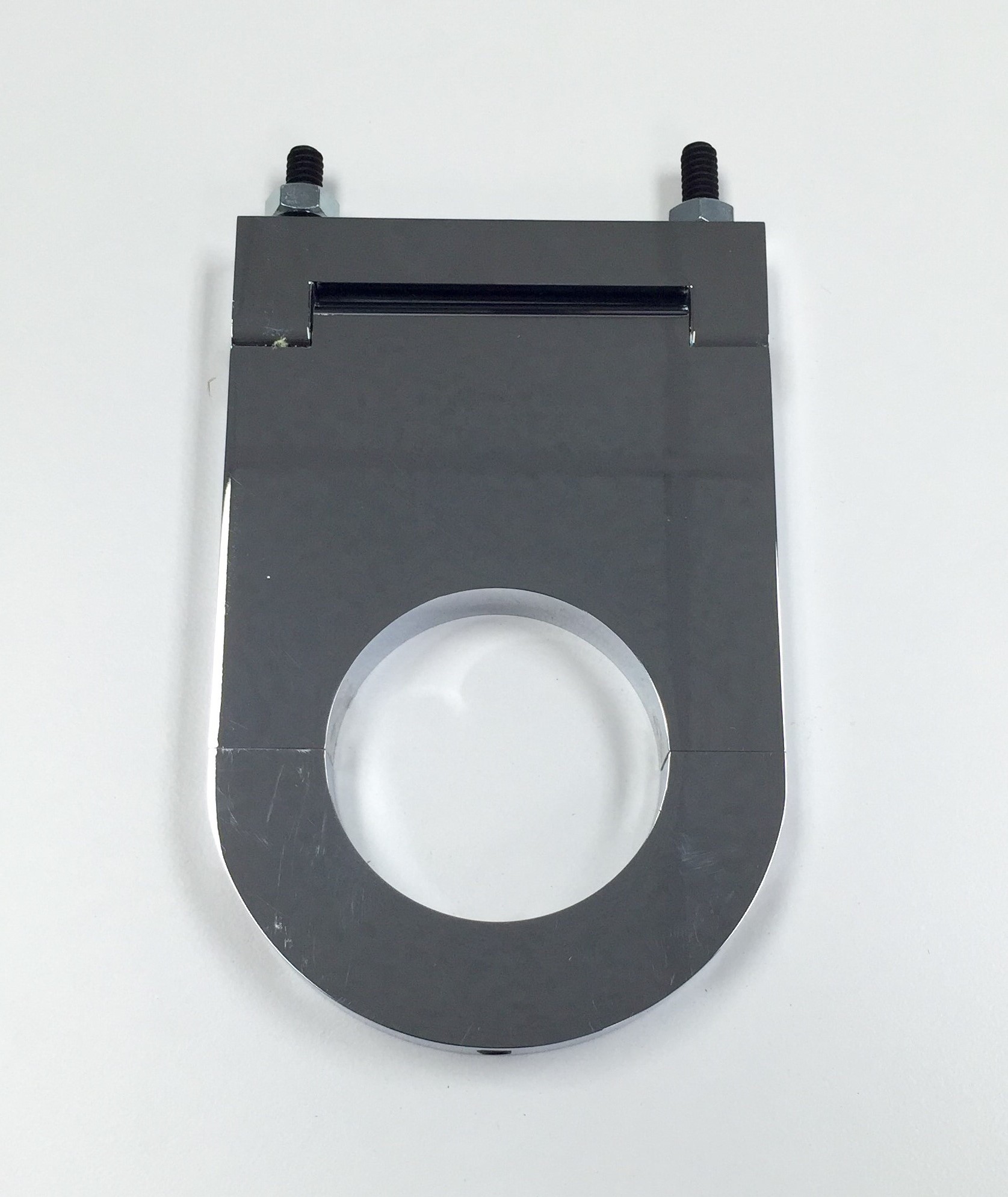 Hot Rod Chrome Aluminum 2 x 3 1/2 Inch Steering Column Drop Pirate Mfg