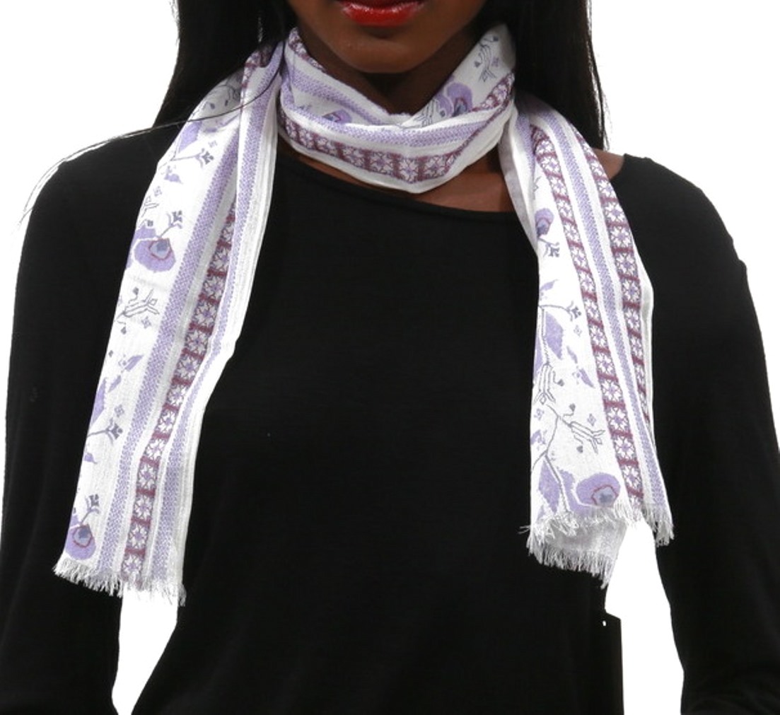 Gucci Women's Cotton Scarf GB784 51x7 inch eBay