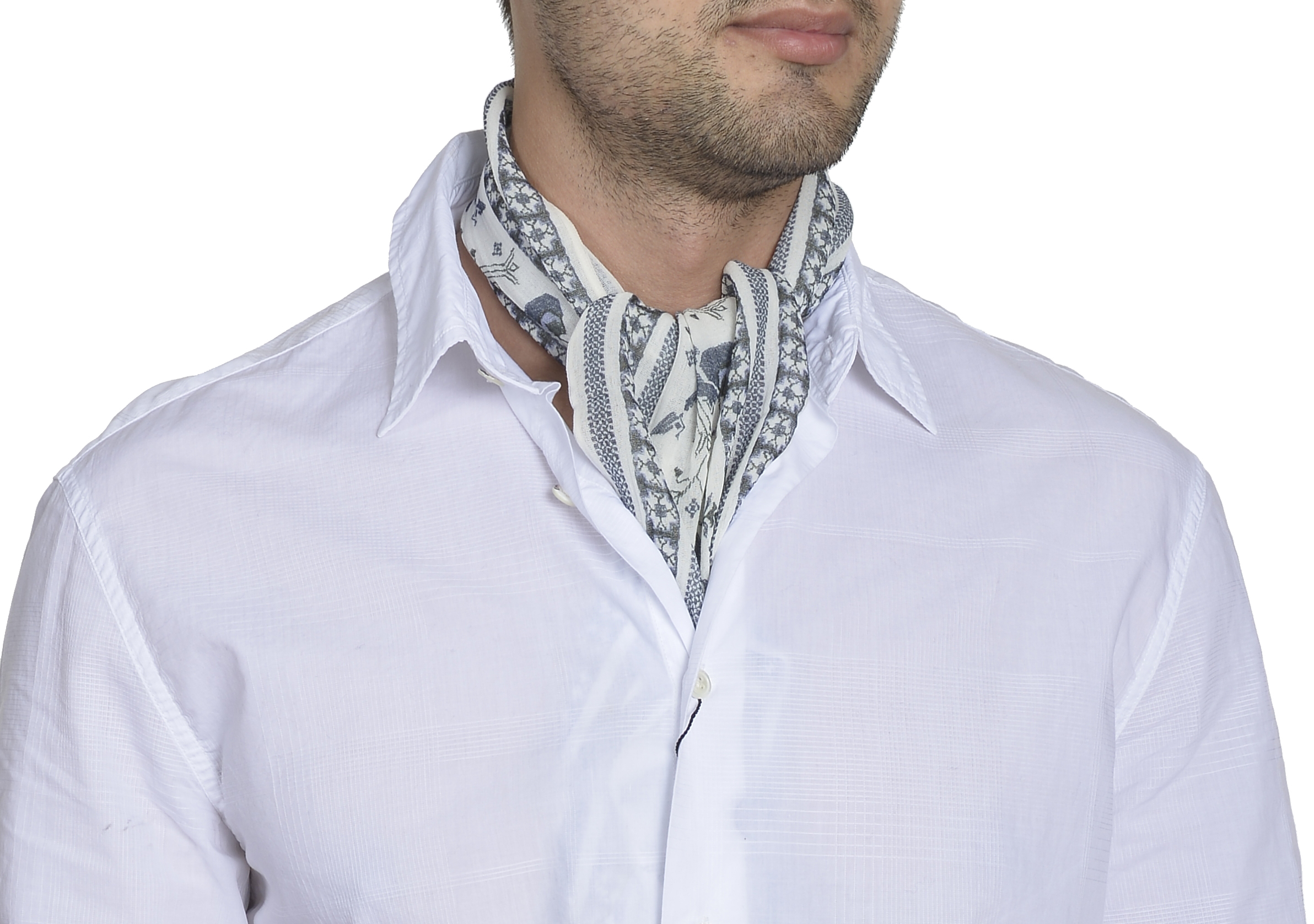 Gucci Women's Cotton Scarf GB784 51x7 inch eBay