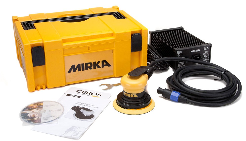 Mirka Ceros MIM55020CAUS 5" Compact Electric Random Orbital Sander 3/16 D/A