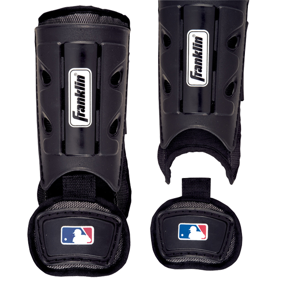 Franklin Sports MLB Baseball Adult Batter's Shin Guard With Memory Foam