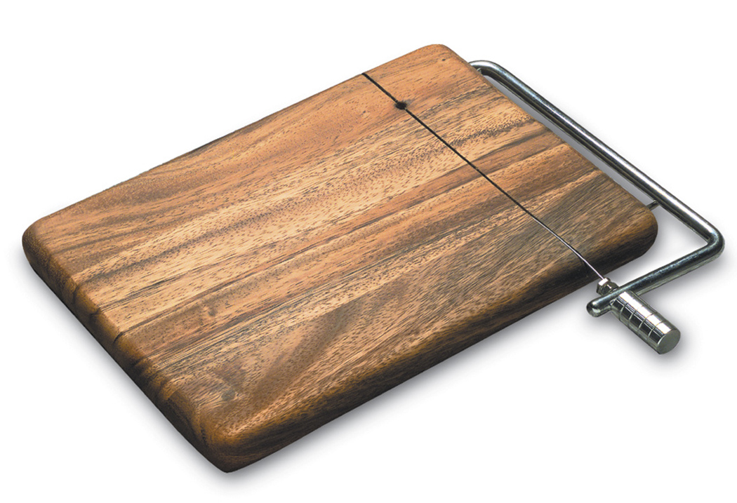 Ironwood Gourmet Danish Wood Cheese Slicer Board Cutting Wire Eggs/Butter New eBay