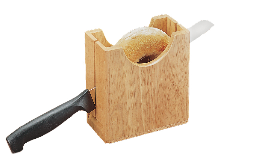 Fox Run Bagel Cutter Holder Slicer Guide Breakfast Bread NEW eBay