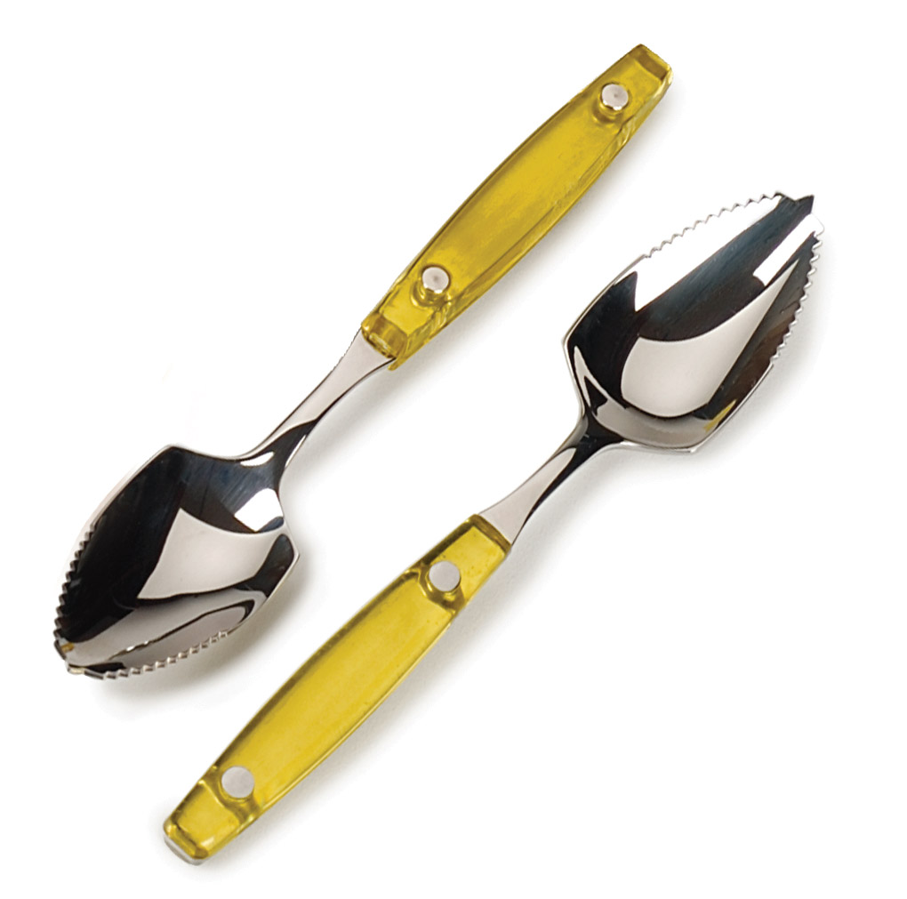 RSVP Grapefruit Spoons Set of 2 w/ Serrated Edges 18/10 Stainless Steel NEW eBay