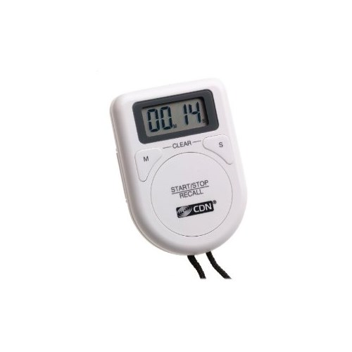 CDN Digital Kitchen Timer On A Rope Count Up/Down Stopwatch Sports