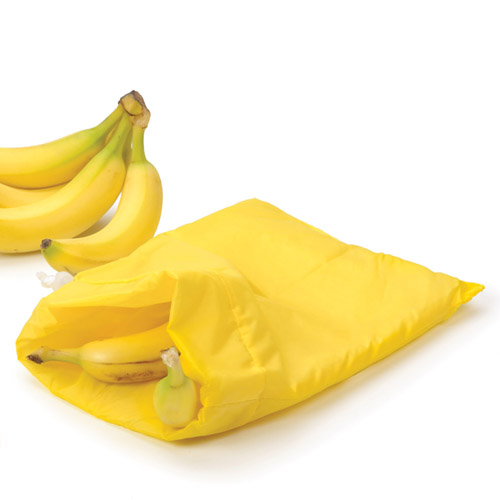 RSVP Banana Keeper Fresh Fruit Bag 11.5" X 13.75" Water Resistant For 8