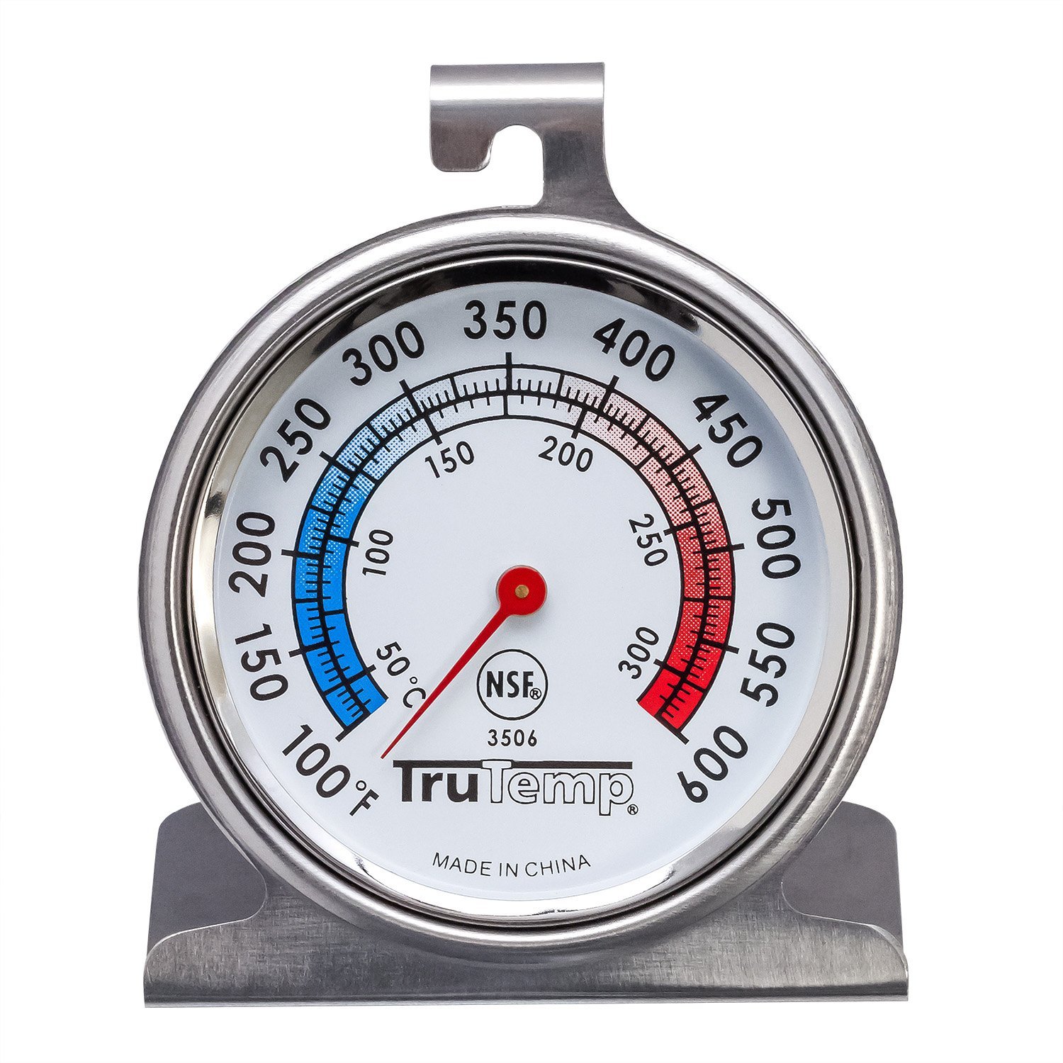Taylor Precision Oven Dial Thermometer New 2.5" Dial Design Stainless