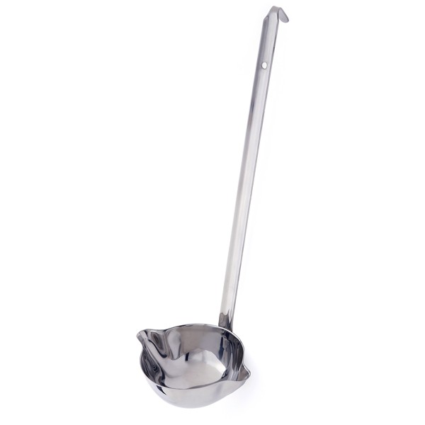 Norpro Stainless Steel Canning Soup Stew Ladle Long Handle Pour Spout