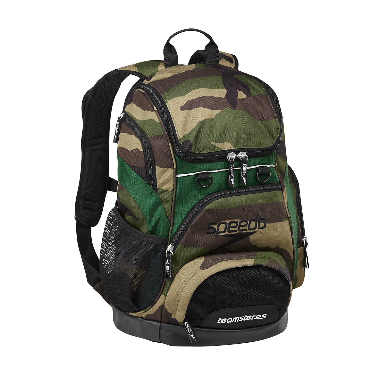 Speedo Teamster Backpack Swim Gear Back Pack Bag35L LitersCamo