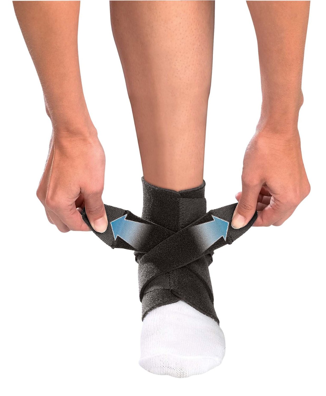 Mueller Adjustable Neoprene Ankle Stabilizer Recovery Support Brace