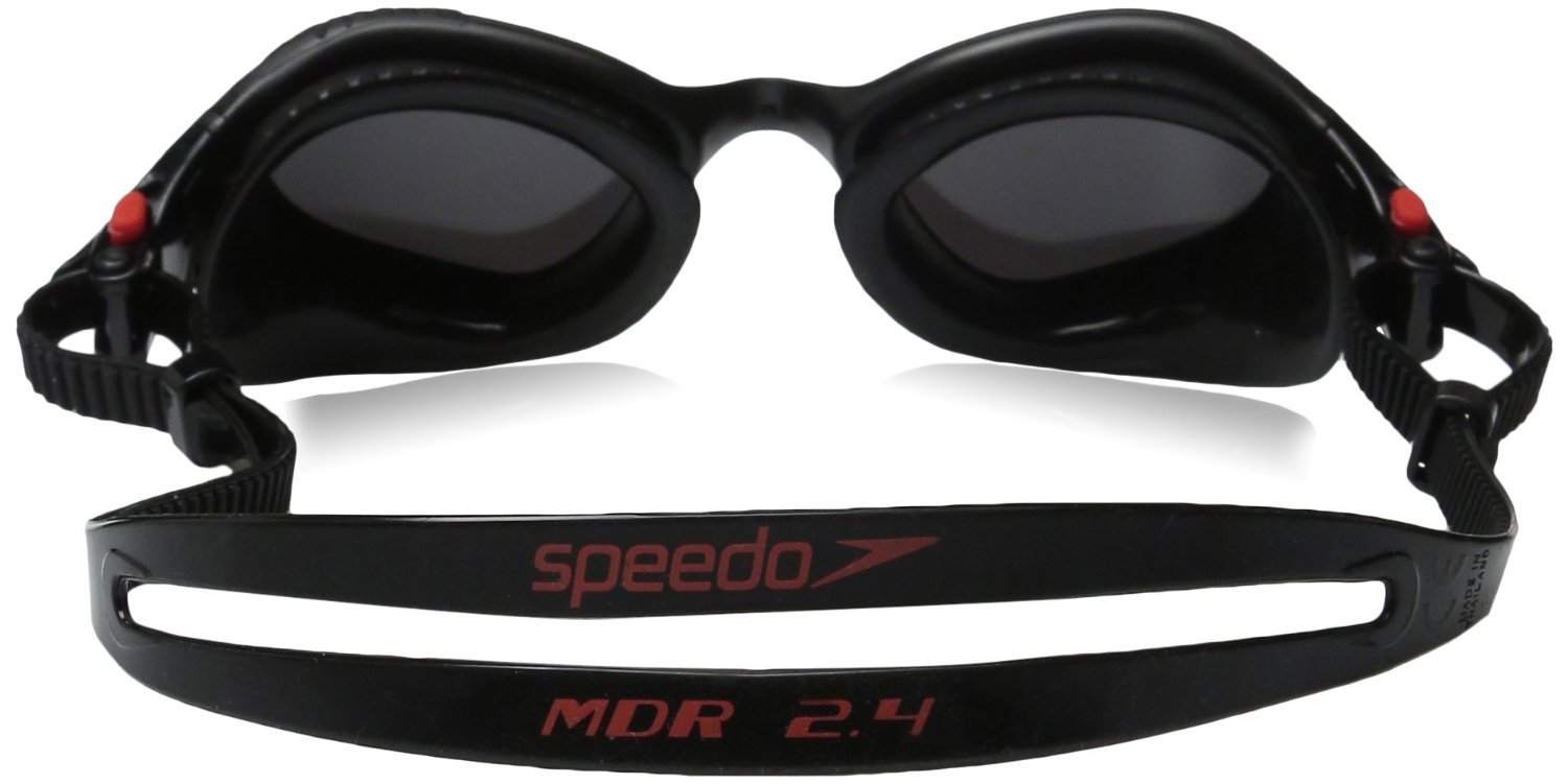 Speedo Fitness MDR 2.4 Swim Swimming Speed Fit Polarized Lenses Goggles