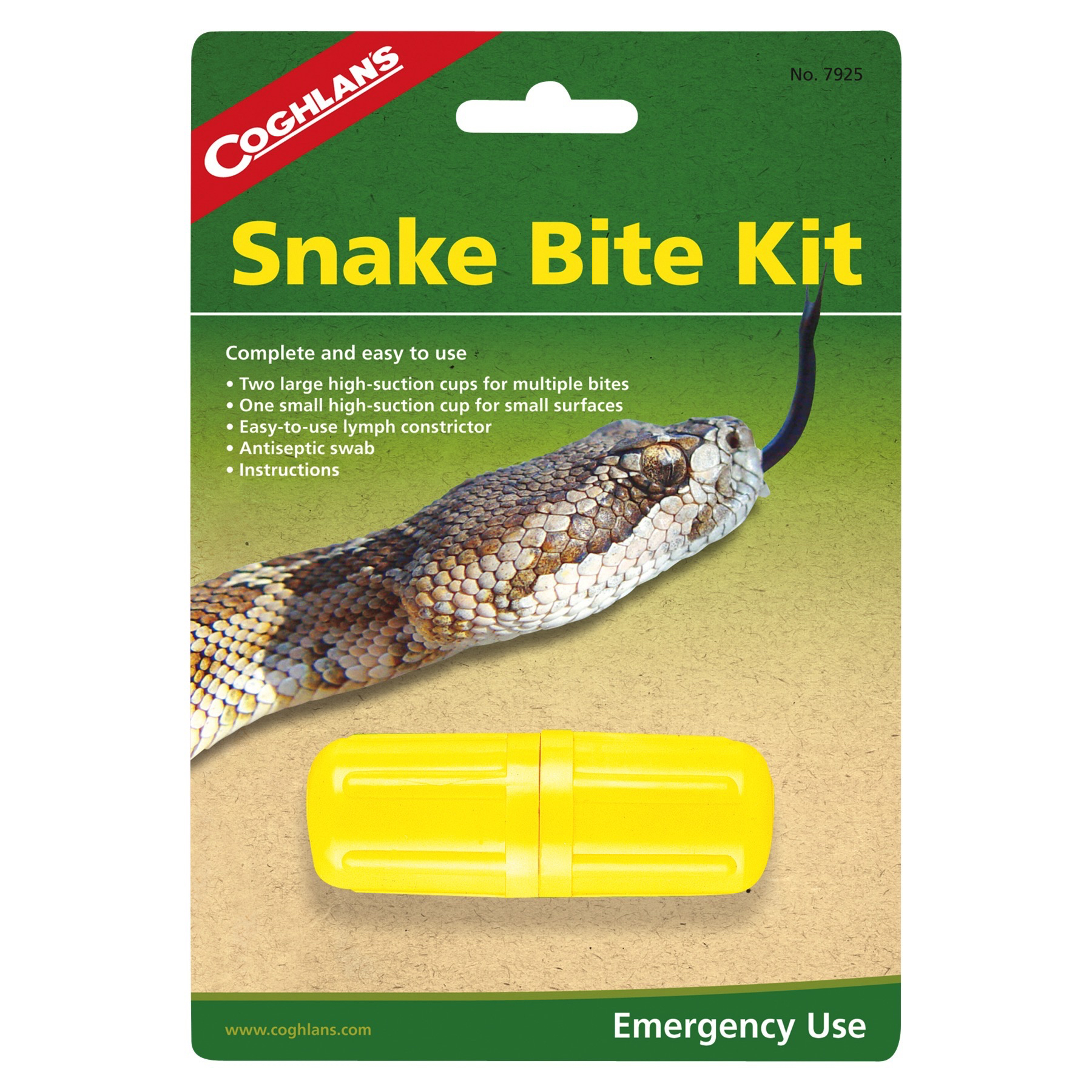 Coghlan's Snake Bite Kit Lymph Constrictor Emergency Venom Suction FirstAid eBay