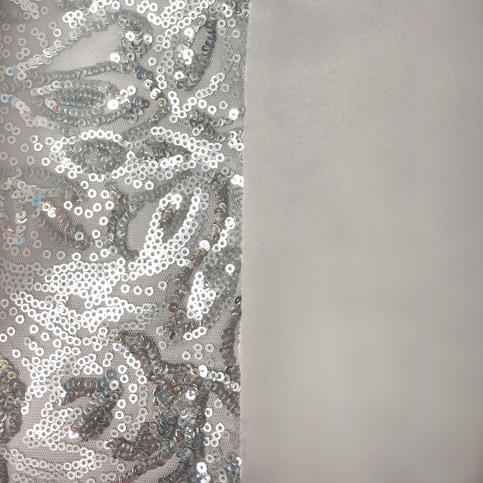 Alexa Kylie Minogue Luxury Duvet Cover with Scroll Sequin in Faux Satin