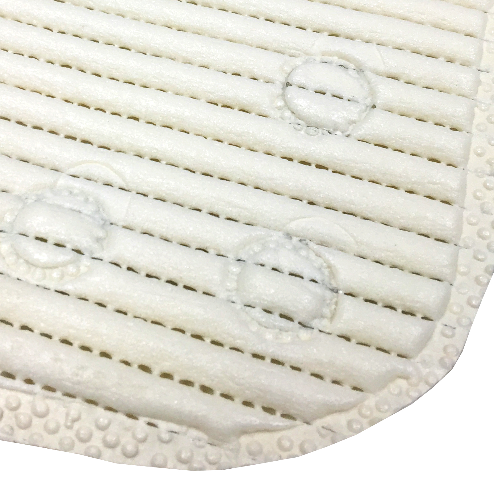 Non Slip Soft Cushioned Bath Mat with Suction Grip Cups Durable